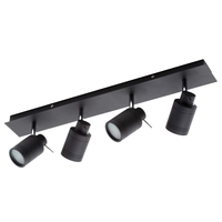 Hector Bathroom Ceiling Spotlight Bar,  Matte Black