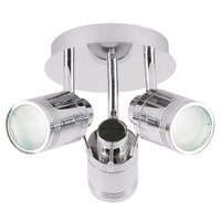 Hector Bathroom Ceiling Spotlight Plate,  Chrome