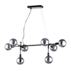 Hennock Large Diner Pendant,  Satin Black