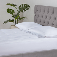 Hotel Collection Lyocell King Mattress Protector,  White