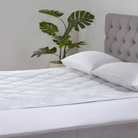 Hotel Collection Plush Topper Single,  White