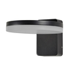Huck Outdoor LED Wall Light,  Black