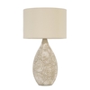 Inar Ceramic Table Lamp,  Natural