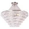 Ivy Flush Ceiling Light,  Chrome