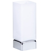 James Square Table Lamp,  Chrome