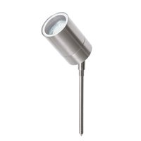 Jared Outdoor Spike Light,  Stainless Steel