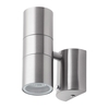 Jared Outdoor Up and Down Wall Light with Photocell,  Stainless Steel