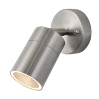 Jared Single Outdoor Wall Light,  Stainless Steel