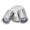 Jared Twin Outdoor Wall Light,  Stainless Steel