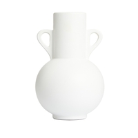 Jug Ceramic Vase,  White