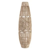Jute String Floor Lamp,  Natural
