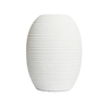 Large Textured Ceramic Vase,  Cream