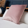 Large Velour Cushion,  Blush