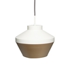 Lexi Ceiling Pendant,  Ivory & Brass