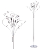 Lila Floor Lamp,  Chrome