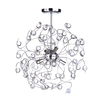 Lila Sputnik Flush Ceiling Light,  Chrome