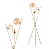 Lincoln Tripod Floor Lamp,  Satin Brass