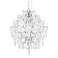 Lisa 1 Light Pendant,  Nickel