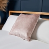 Luxury Crushed Velvet Cushion,  Blush