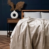 Luxury Crushed Velvet Throw,  Champagne