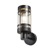 Malone Outdoor Wall Light with Steel Mesh,  Black