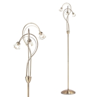 Marianne Floor Lamp,  Antique Brass
