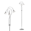 Marianne Floor Lamp,  Chrome