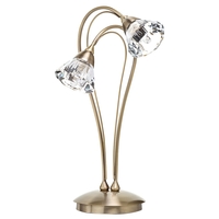 Marianne Table Lamp,  Antique Brass