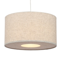 Marle 40cm Easyfit Shade,  Natural
