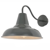 Mars Wall Light Spun Cowl,  Grey