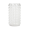 Medium Bobble Glass Vase,  Clear
