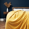 Microfleece Throw,  Ochre