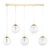 Milton 5 Light Pendant Bar,  Gold