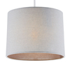 Mira 25cm Linen Easyfit Shade,  Grey