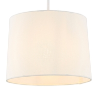 Mira 25cm Linen Easyfit Shade,  Natural