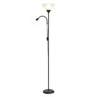 Mother & Child Floor Lamp,  Black
