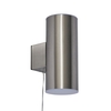 Namid LED Outdoor Solar Up and Down Wall Light,  Stainless Steel