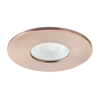 Nate Fixed Fire Rated LED IP65 Downlight,  Antique Copper