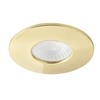 Nate Fixed Fire Rated LED IP65 Downlight,  Satin Brass