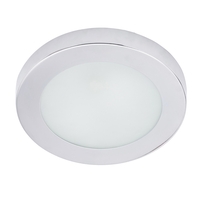 Nimbus Small Bathroom Flush Ceiling Light,  Chrome
