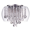 Nore Small Encased Flush,  Chrome