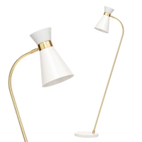 Olson Arc Floor Lamp,  White