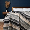 Ombre Knitted Throw,  Grey