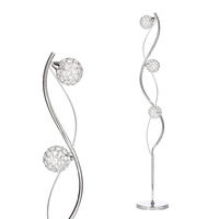 Orianna Floor Lamp,  Chrome