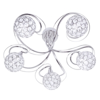 Orianna Flush Light,  Chrome