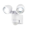 Orion Twin LED Spotlight with PIR Sensor,  White