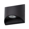 Oscar Outdoor LED Up and Down Wall Light,  Black