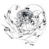 Othello Flush Light with Smoke Glass,  Chrome