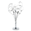 Othello Table Lamp,  Chrome
