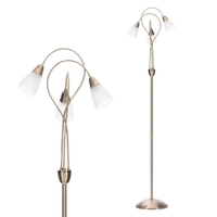 Ottoni Floor Lamp,  Antique Brass